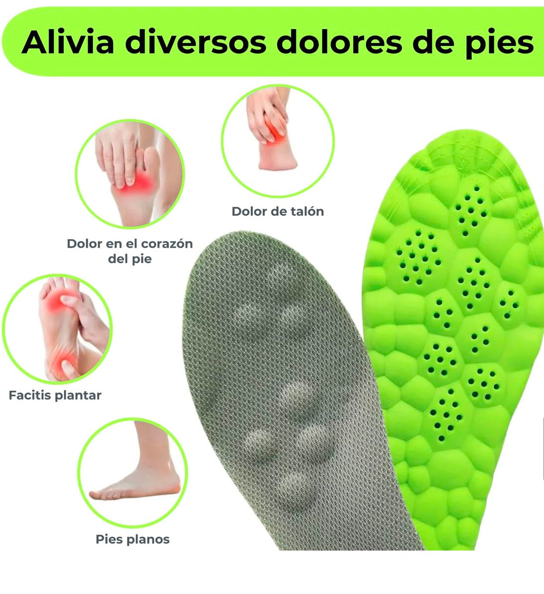 Plantilla ortopédica 4D